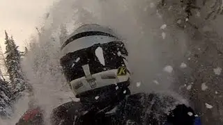 Backpack mount video showing Hard Impact! Klim Tek Vest