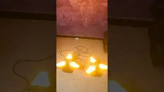 Unboxing New  Retro fan wheel.. Dj light #djlighting #dj #
