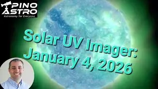 SUVI: 4 января 2026 г. #PinoAstro - Солнечный УФ-камерный прибор - Вспышки, корональные выбросы м...