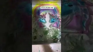 Unicorn 3D jelly cake