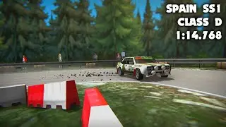 Super Woden Rally Edge - Spain SS1 Class D 1:14.768