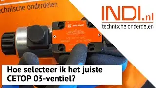 Hoe selecteer ik het juiste CETOP 03-ventiel?