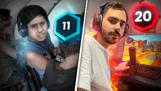 Do LEVEL 10 ao 20! Toda minha trajetória e EVOLUÇÃO no CS:GO