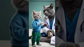 A Father's Love: The Kitten's Healing Journey🚗🥹