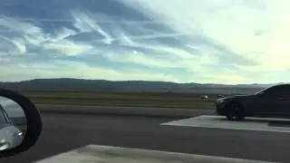 BMW F10 M5 VS. Mercedes C63S @ Shift Sector Coalinga Run #2