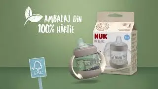 Biberon Learner NUK for Nature, de la 6 luni