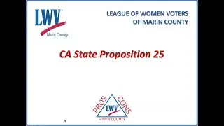 Proposition 25 - YES/NO ON CASH BAIL