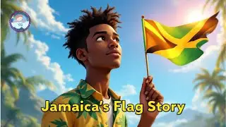 Jamaica's Flag: A Story of Hope & Resilience 🇯🇲✨ #shorts #education