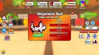 How To Get RED NINJA HELM (OUT OF STOCK) in Ninja Fighting Simulator