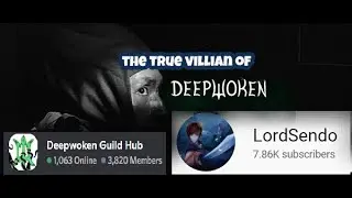 LORDSENDO IS THE TRUE VILLIAN OF DEEPWOKEN (will DELETE soon) nano is FRAMED