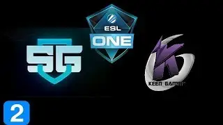 SG vs KEEN GAMING Game 2 ESL One Hamburg 2017 Highlights Dota 2
