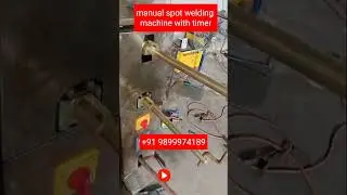 18 inch long spot welding machine with timer and copper transformer #weldingmachine #spotwelding