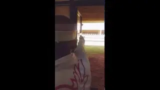Shooting free pistol 50m slow motion