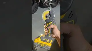 Will it cut? #dewalt cut off tool DCS438 #pleasure #dadjokes #woodworking