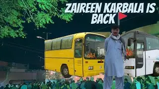 Zaireen Karbala is Back To Quetta🚩[100 Buses]Quetta Balochistan