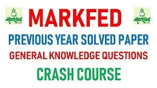 Markfed Previous Year Solved Papers/ GK Questions/ PSEB CLERK