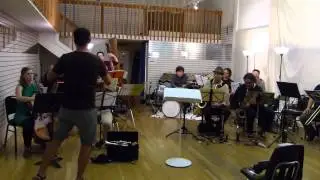Taylor Ho Bynum conducts OrcheSperry (1-2) 9-16-14 Berkeley Arts