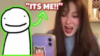 Streamers REACT to DREAMS FACE REVEAL!