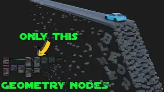Geometry Nodes with Cell Fracture