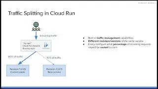 PCA exam update - traffic splitting with Cloud Run