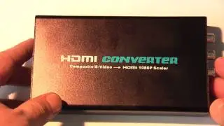Конвертер сигнала с композитного или S-Video на HDMI