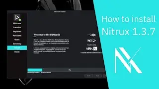 How to install Nitrux 1.3.7
