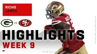 Richie James Stepped Up Big w/ 184 Receiving Yds & 1 TD | NFL 2020 Highlights