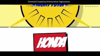 @Honda  Comic Style Car Ad | Built with React & Custom CSS | Creative Web Animation