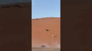 Dubai dunes crash #dubai #crash #wheelie
