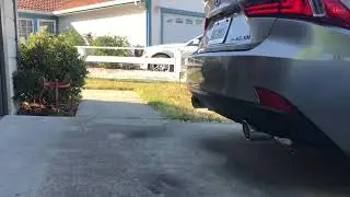 Tsudo IS300/250/350 Catback Exhaust Cold Start