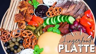 VEGANE SNACKPLATTE » Käse, Nuggets, Cracker & Aioli selber machen│Food Friday #40 SPECIAL