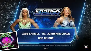 Jade Cargill vs Jordynne Grace on Smackdown 