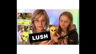 LUSH Limited Edition ALIEN and FLYING SAUCER bath bombs REVIEW! #bathbombs #lush