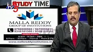 Malla Reddy Group Of Institutions | Study Time | TV5 News