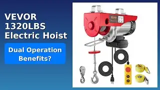 REVIEW (2025): VEVOR 1320LBS Electric Hoist. Features.
