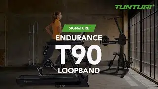 Tunturi Endurance T90 Loopband [NL] inclusief REHA Rails | Tunturi Fitness