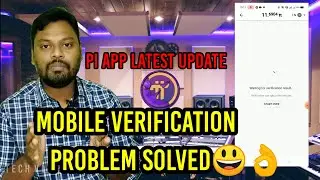 Pi network app mobile verification process|How to fix verification error explained in telugu|