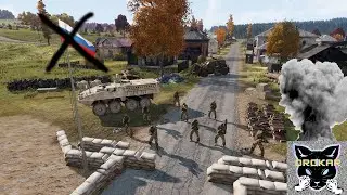 U.S. Army Helped Ukrainian Forces Seize Russian Army Checkpoint.#ukraine #usa #arma3