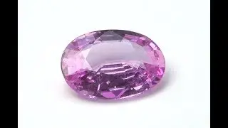 Unheated Fancy Pink Natural Sapphire 1.13 ct VVS2 Clarity Top Gem Color - C1226