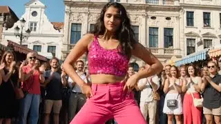 Foreigner daces on lal pari song 😮 #trending #video #song #singer #dance