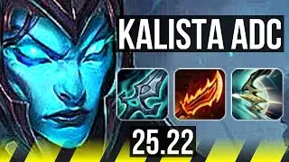 KALISTA & Vi vs KAI'SA & Blitzcrank (ADC) | KR Master | 25.22
