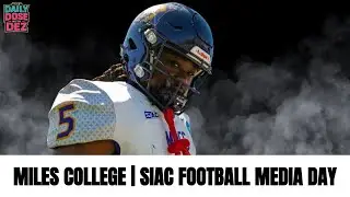 Miles College is bringing that CHAMPIONSHIP ENERGY back for 2025! | SIAC Media Day