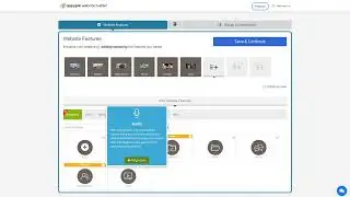 How to add and edit features on Appy Pie No-Code Website Builder?