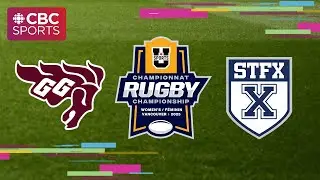 U SPORTS Women's Rugby Championship: Consolation #1 - Ottawa Gee-Gees (8) vs StFX X-Women (4)