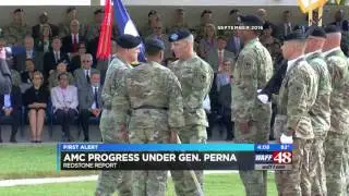 AMC Commander talks about progress