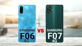 Samsung Galaxy F06 5G vs Samsung Galaxy F07 4G