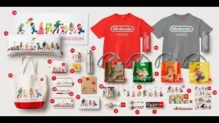Nintendo Merchandise Evolution (Licensed/Unlicensed)