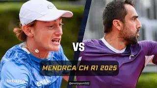 Menorca Challenger 2025 R1: Ignacio Buse vs. Marin Cilic [3] Highlights