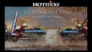 HotSticks - Cutting the logs to length