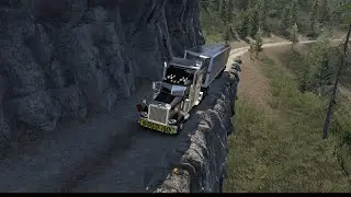 ATS Challenging Road Montana DLC | Peterbilt 389 625 HP (Mouse Steering)